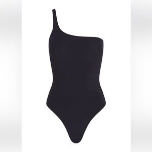 TROPIC OF C como one piece in black eco-compression SWIMSUIT